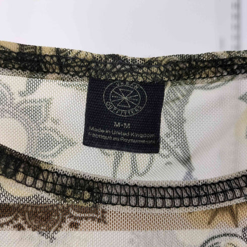 アーバンアウトフィッターズ URBAN OUTFITTERS 英国製 サン 太陽 総柄 クルーネック カットソー セカンドスキン レディース import:M